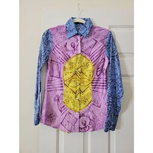 ETRO cotton button down shirt 42, US 6